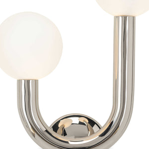 Happy Sconce Left Side (Polished Nickel)