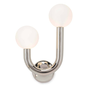 Happy Sconce Left Side (Polished Nickel)