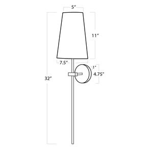Toni Sconce (Natural Brass)