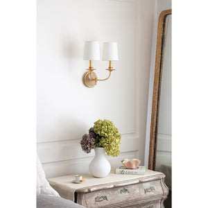 Southern Living Fisher Sconce Double