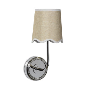 Coastal Living Ariel Sconce Single - Polished Nickel