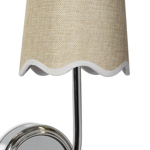 Coastal Living Ariel Sconce Single - Polished Nickel