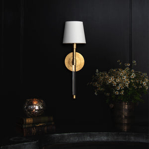 Southern Living Auburn Crystal Sconce