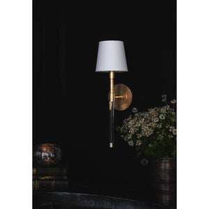 Southern Living Auburn Crystal Sconce