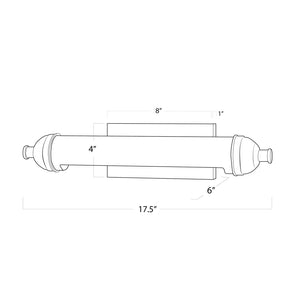 Devon Picture Light Small (Polished Nickel)
