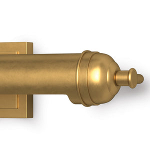 Southern Living Devon Picture Light Large (Natural Brass)