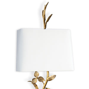 Southern Living Trillium Shaded Sconce