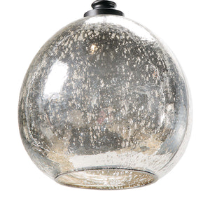 Regina Andrew Glass Float Pendant – Antique Mercury