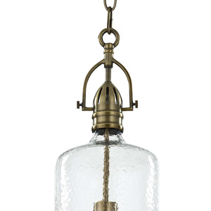 Bar Pendant (Antique Brass)