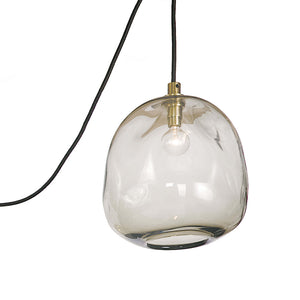 Regina Andrew Molten Glass Spider Chandelier – Natural Brass