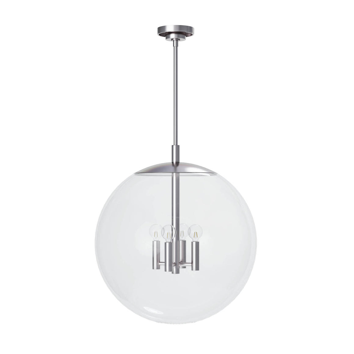 Coastal Living Cafe Pendant Small (Polished Nickel)