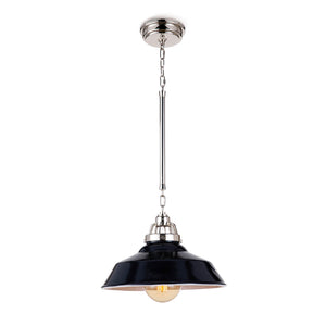 Coastal Living Maine Ceramic Pendant Large (Navy)