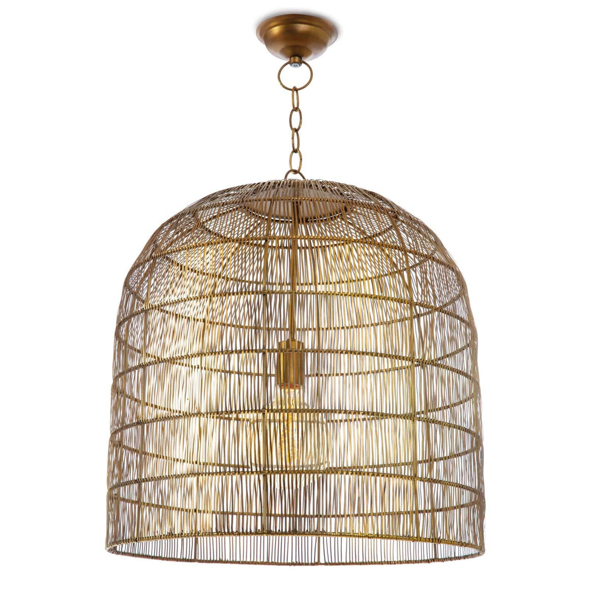 Fresco Metal Pendant (Brass)