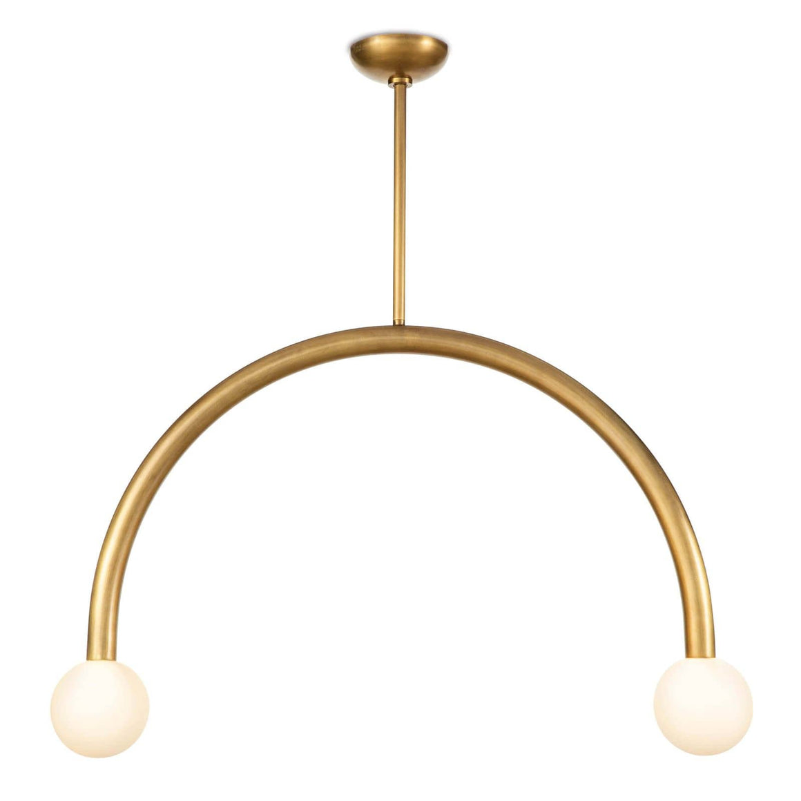 Happy Pendant Large (Natural Brass)