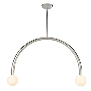 Happy Pendant Large (Polished Nickel)