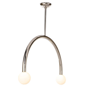 Happy Pendant Large (Polished Nickel)