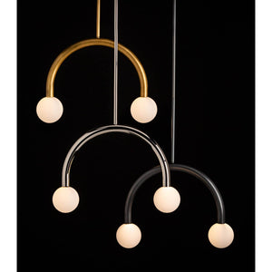 Happy Pendant Small (Polished Nickel)