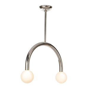 Happy Pendant Small (Polished Nickel)