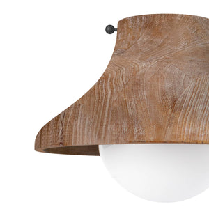 Coastal Living Surfside Wood Pendant (Natural)