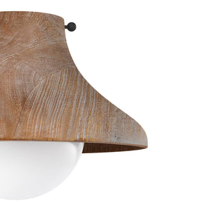 Coastal Living Surfside Wood Pendant (Natural)