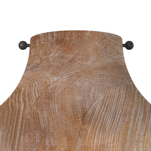 Coastal Living Surfside Wood Pendant (Natural)