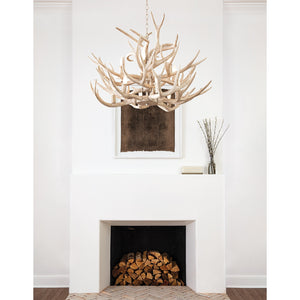 Southern Living Small Waylon Antler Chandelier