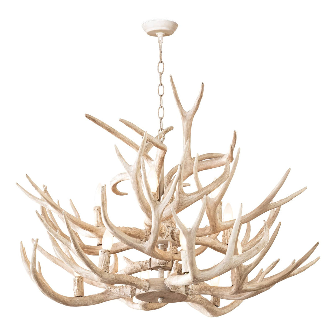 Southern Living Small Waylon Antler Chandelier