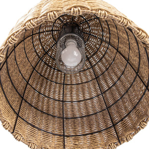 Coastal Living Beehive Outdoor Pendant Small (Weathered Natural)