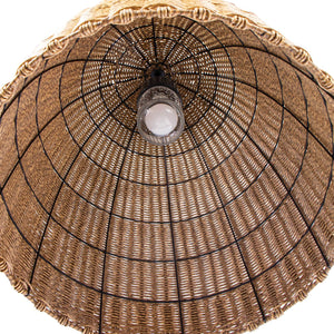 Coastal Living Beehive Outdoor Pendant Small (Weathered Natural)