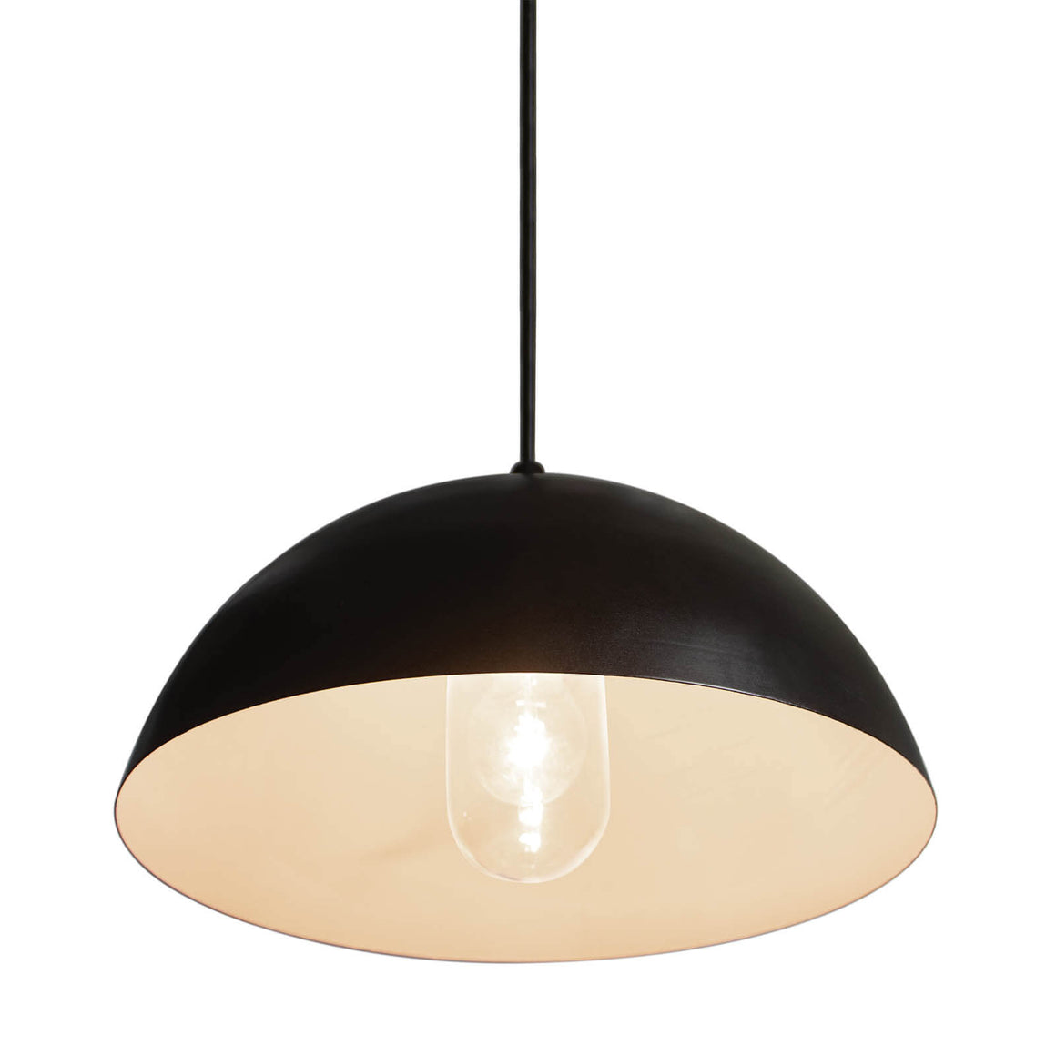 Peridot Outdoor Pendant Large (Black)