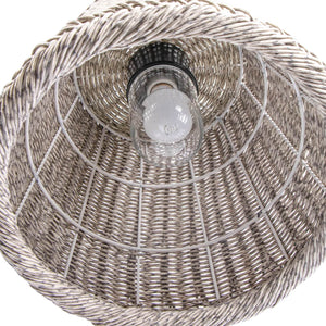 Coastal Living Augustine Outdoor Pendant Small (Weathered White)