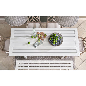 Coastal Living Augustine Outdoor Pendant Small (Weathered White)