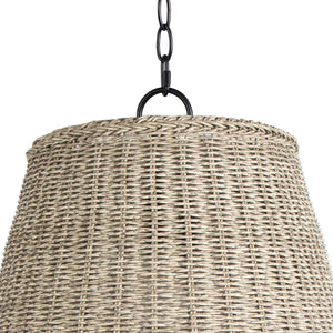 Coastal Living Augustine Outdoor Pendant Small (Weathered White)