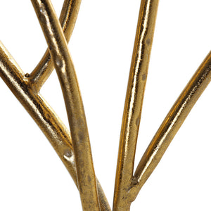 Decorative Gold Leaf Iron Branches Sculpture