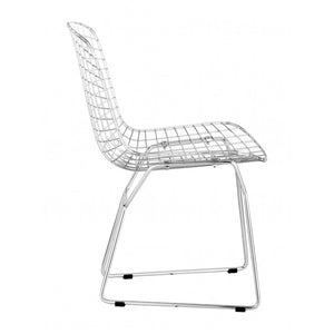 Wire Dining Chair Chrome (Set of 2) - Chrome