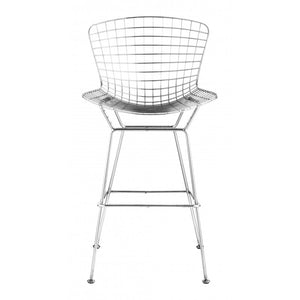 Wire Bar Chair Chrome (Set of 2) - Chrome