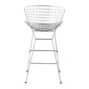 Wire Bar Chair Chrome (Set of 2) - Chrome