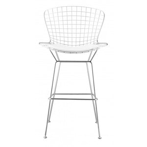 Wire Bar Chair Chrome (Set of 2) - Chrome