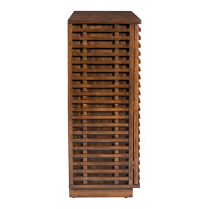 Linea Cabinet Walnut - Walnut
