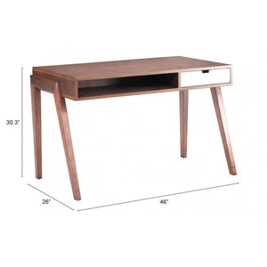 Linea Desk - Walnut