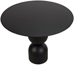 Wanda Dining Table - Black Metal