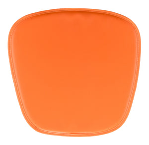 Wire Mesh Cushion- Orange