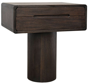 Langford Side Table - Ebony Walnut