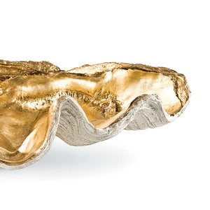 Regina Andrew Large Golden Clam Bowl