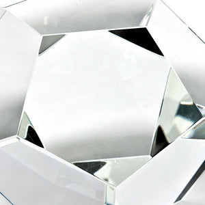 Regina Andrew Crystal Dodecahedron Sculpture – Small