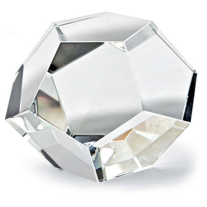 Regina Andrew Crystal Dodecahedron Sculpture – Large