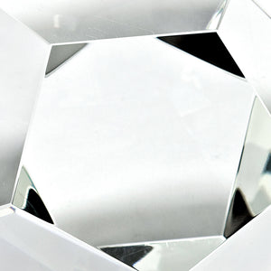 Regina Andrew Crystal Dodecahedron Sculpture – Large