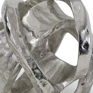 Regina Andrew Metal Knot Sculpture – Polished Nickel