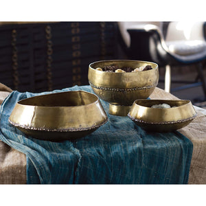 Regina Andrew Decorative Brass Bedouin Bowl – Large