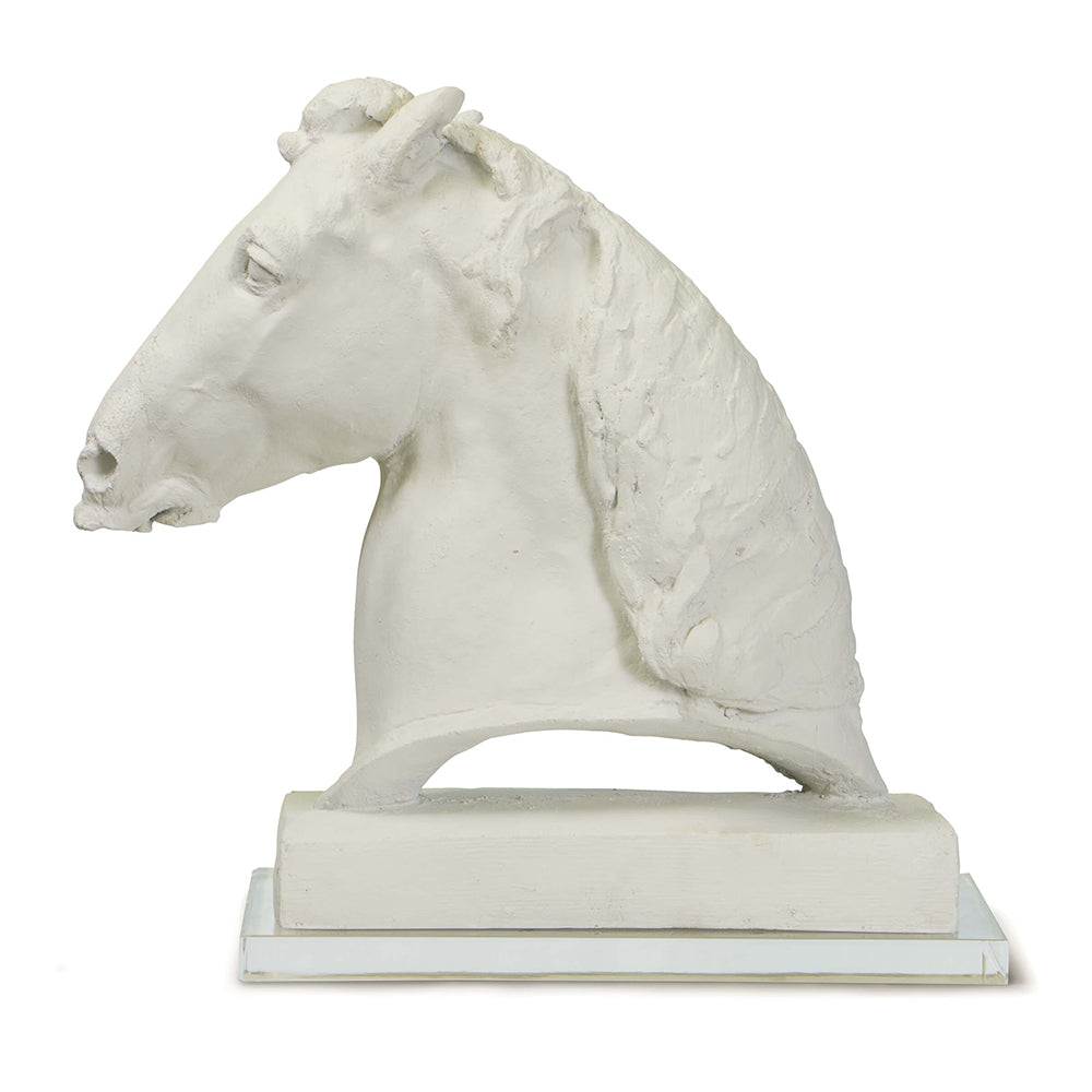 Regina Andrew Livius Horse Sculpture on Crystal Base